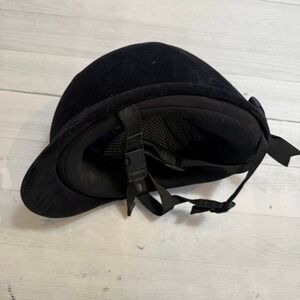 CHARLES OWEN the rider Velvet Equestrian HELMET SIZE 6 3/8 & 52